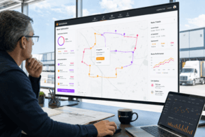 Software de optimización de rutas de reparto con IA