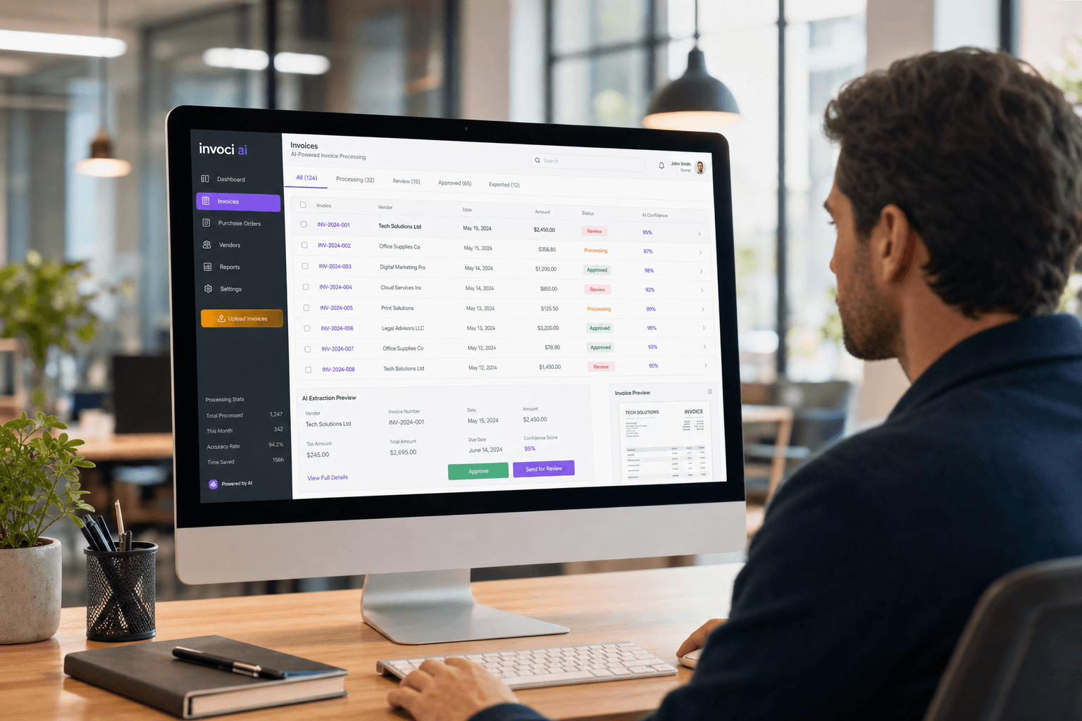 Automatización de facturas y documentos con IA para PYMEs